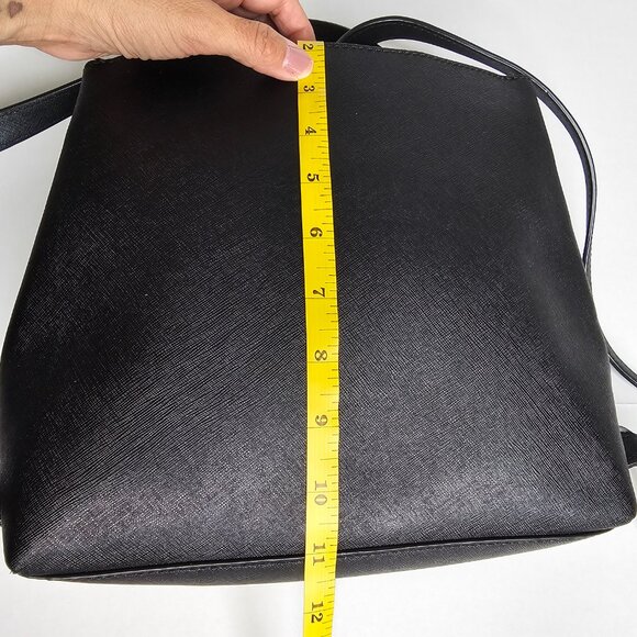 Kate Spade x Minnie Mouse Neema Backpack Black Leather Bag Red Polka Dot Bow